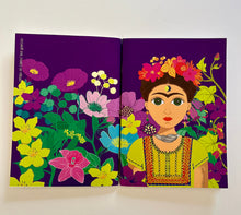 Cargar imagen en el visor de la galería, Booklet Frida y Flores LILA
