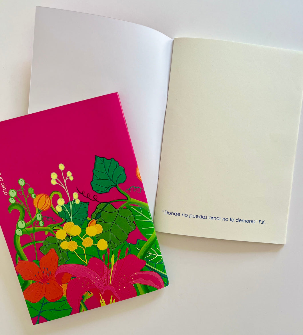 Booklet Frida y Flores FUCSIA