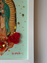 Cargar imagen en el visor de la galería, Milagrito Frase Bordado - Virgen de Guadalupe
