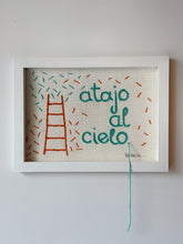 Cargar imagen en el visor de la galería, Milagrito Frase Bordado - Atajo al cielo
