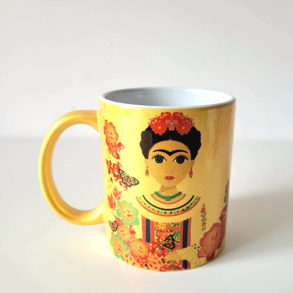 Taza Primavera Dorada